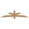 Ekena Millwork Davenport Timber Gable Bracket, Western Red Cedar, 96"W x 24"H x 5 1/2"D x 5 1/2"F, 6/12 Pitch GBW096X24X0606DAV00SWR - alternate 1